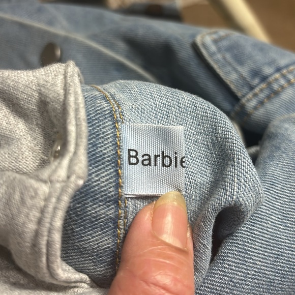 Oversized hooded denim jacket - Picture 5 of 6